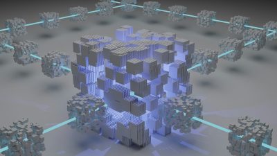 Blockchain technology visualization
